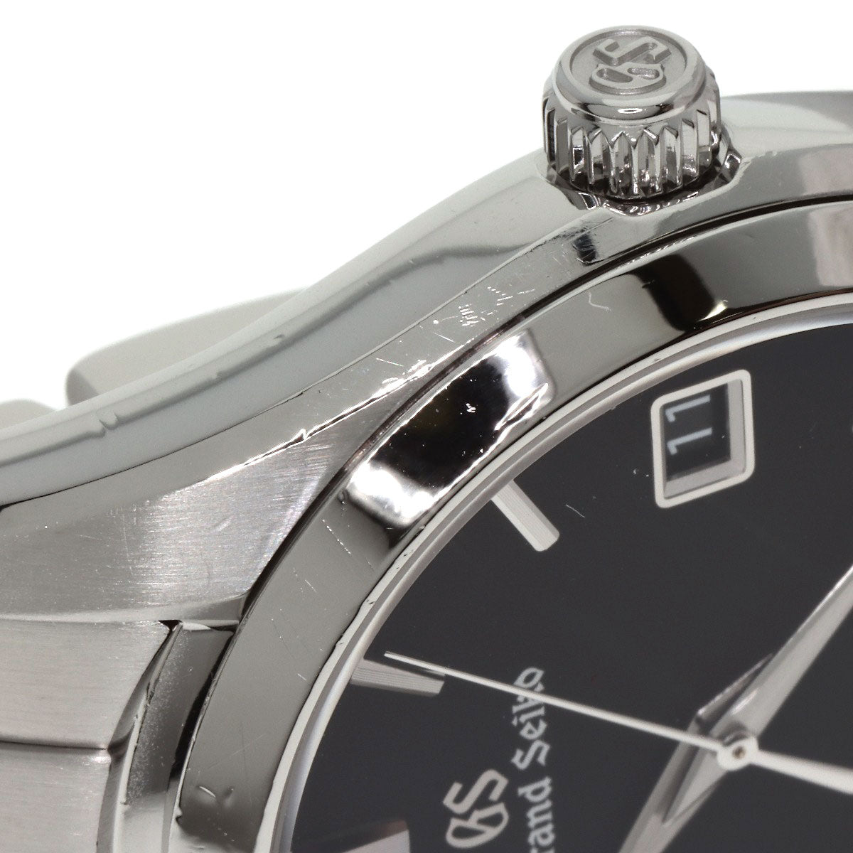 SEIKO セイコー SBGX261 9F62-0AB0 グランドセイコー ラウンドフェイス 腕時計 SS メンズ 中古