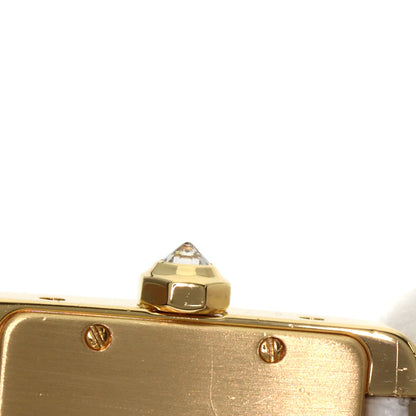 CARTIER カルティエ WA301071 ミニ タンクディヴァン ダイヤモンド 腕時計 K18YG メンズ 中古