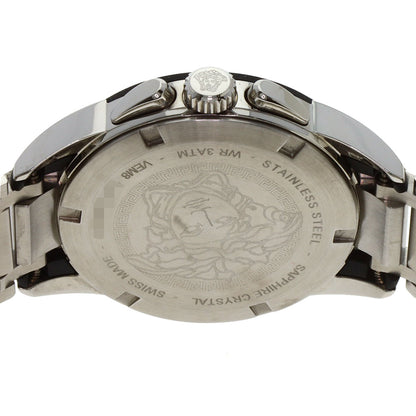 VERSACE ヴェルサーチ VEM8 メデューサ クロノグラフ 腕時計 SS メンズ 中古
