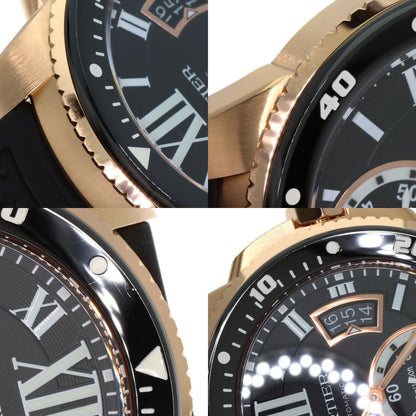 CARTIER カルティエ W7100052 カリブルドゥカルティエ ダイバー 腕時計 K18PG メンズ 中古