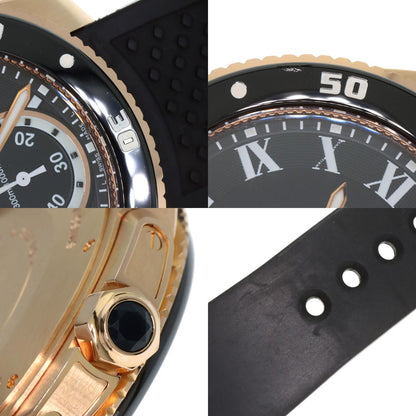 CARTIER カルティエ W7100052 カリブルドゥカルティエ ダイバー 腕時計 K18PG メンズ 中古
