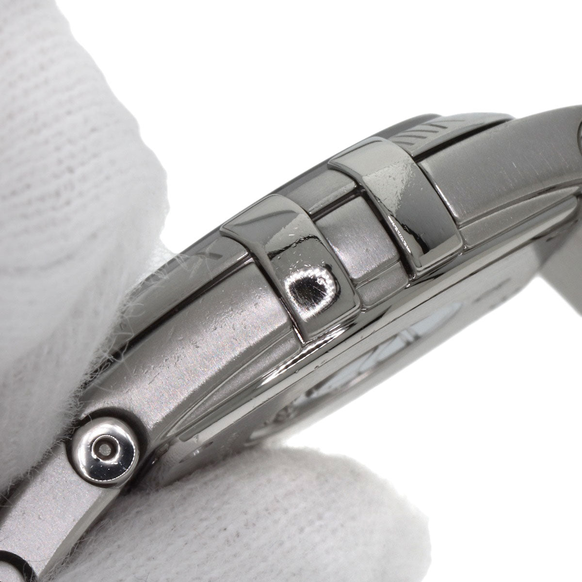 OMEGA オメガ 123.10.24.60.55.001 コンステレーション ブラッシュ 12P ダイヤモンド 腕時計 SS レディース 中古