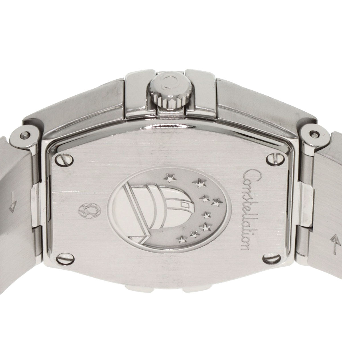 OMEGA オメガ 123.10.24.60.55.001 コンステレーション ブラッシュ 12P ダイヤモンド 腕時計 SS レディース 中古