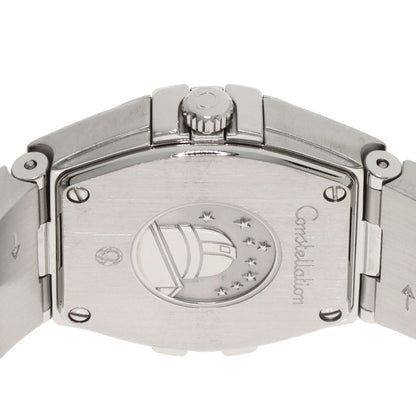OMEGA オメガ 123.10.24.60.55.001 コンステレーション ブラッシュ 12P ダイヤモンド 腕時計 SS レディース 中古