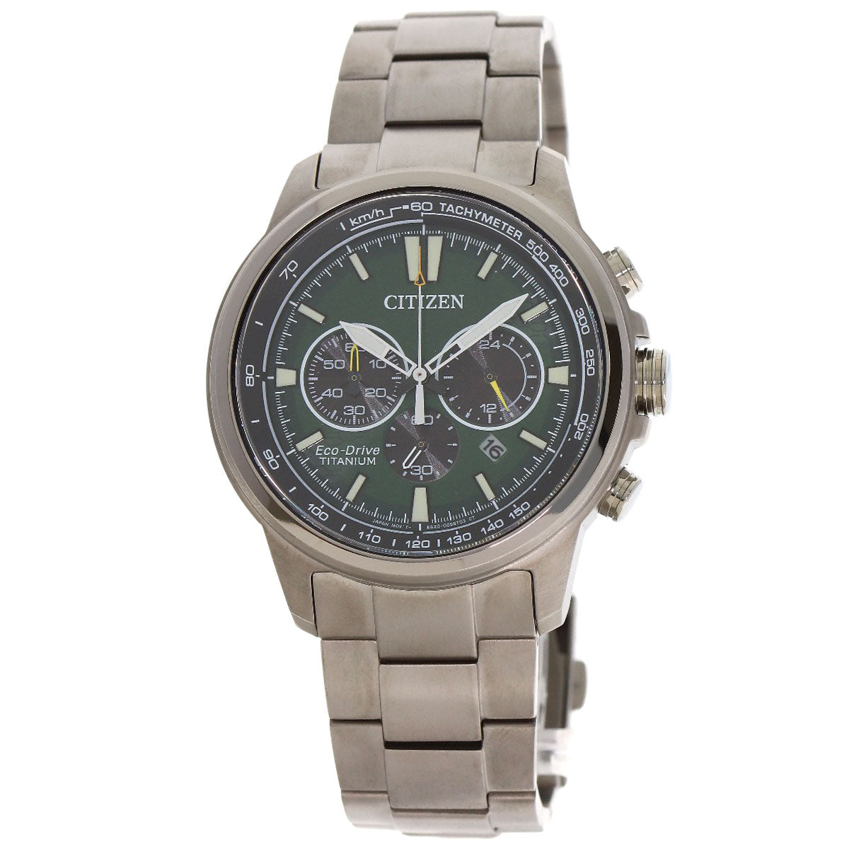 CITIZEN シチズン B620-003VG01 エコドライブ 腕時計 チタニウム メンズ 中古