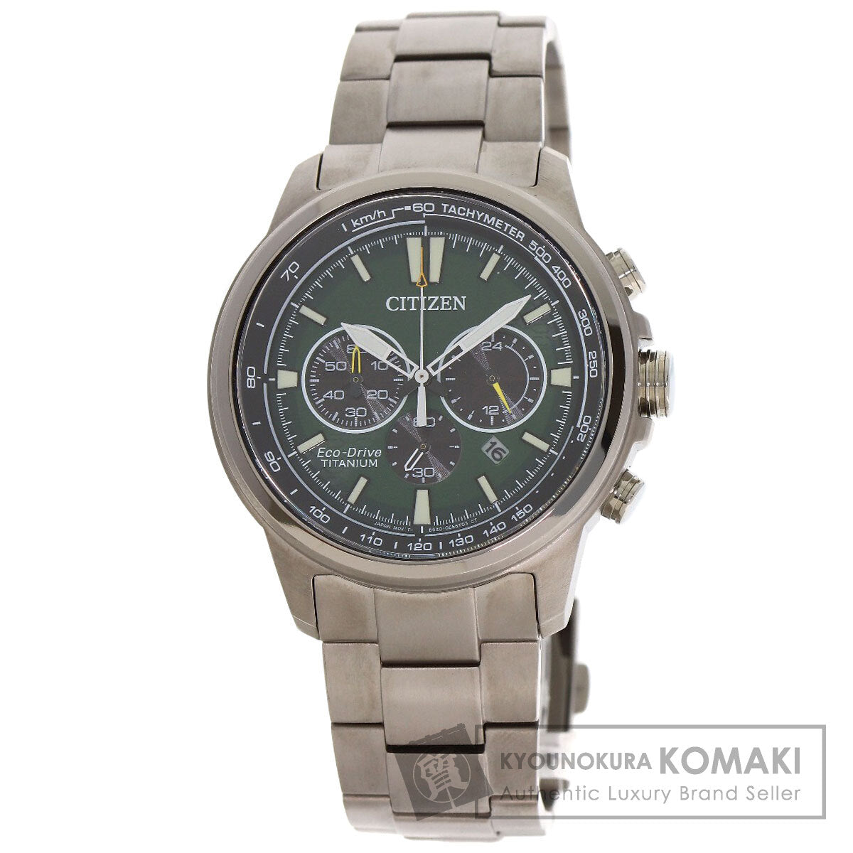 CITIZEN シチズン B620-003VG01 エコドライブ 腕時計 チタニウム メンズ 中古