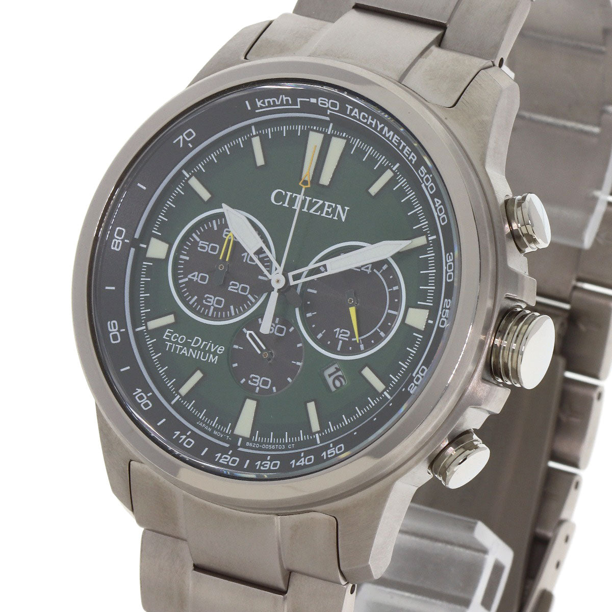 CITIZEN シチズン B620-003VG01 エコドライブ 腕時計 チタニウム メンズ 中古