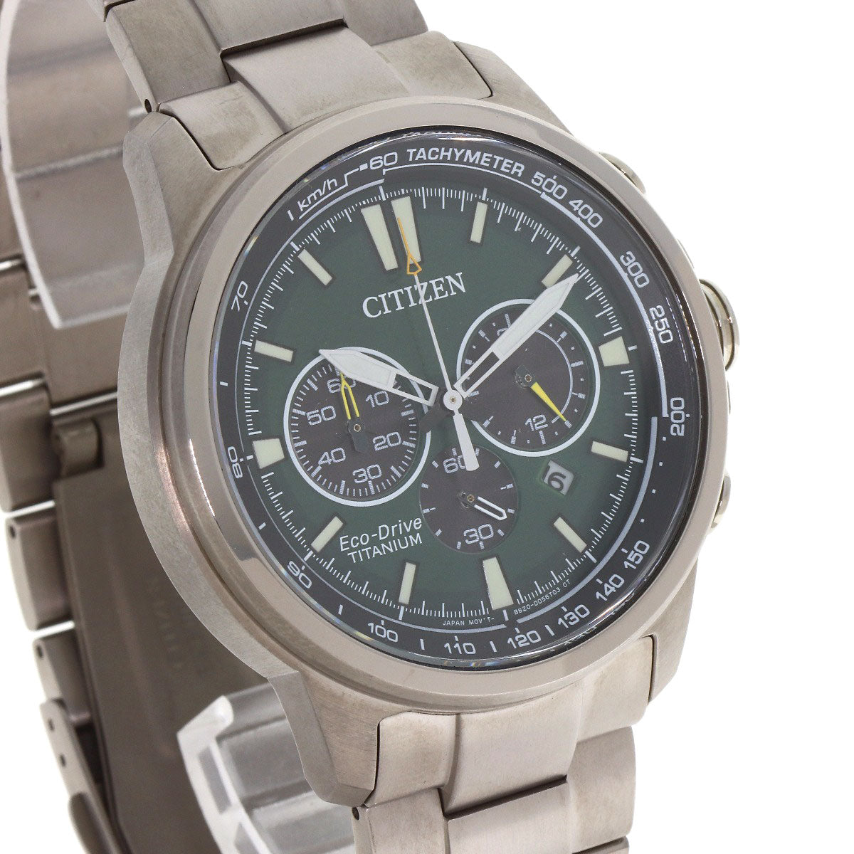 CITIZEN シチズン B620-003VG01 エコドライブ 腕時計 チタニウム メンズ 中古