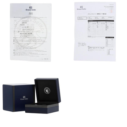 SEIKO セイコー SBGV231 9F82-0AF0 グランドセイコー ラウンドフェイス 腕時計 チタン メンズ 中古