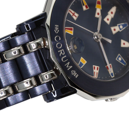 CORUM コルム 39.130.30.V585 アドミラルズカップ 腕時計 SS レディース 中古
