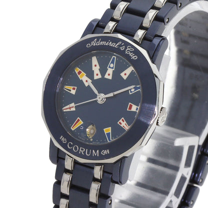 CORUM コルム 39.130.30.V585 アドミラルズカップ 腕時計 SS レディース 中古