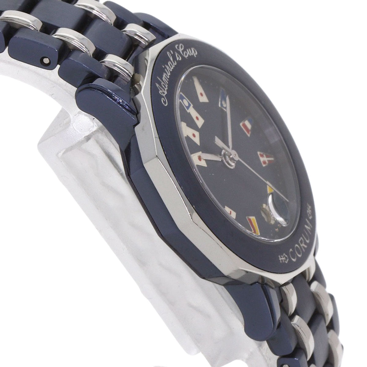 CORUM コルム 39.130.30.V585 アドミラルズカップ 腕時計 SS レディース 中古