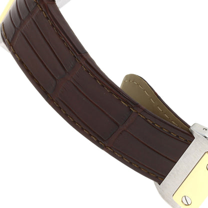 CARTIER カルティエ W20072X7 サントス100 LM 腕時計 SS メンズ 中古