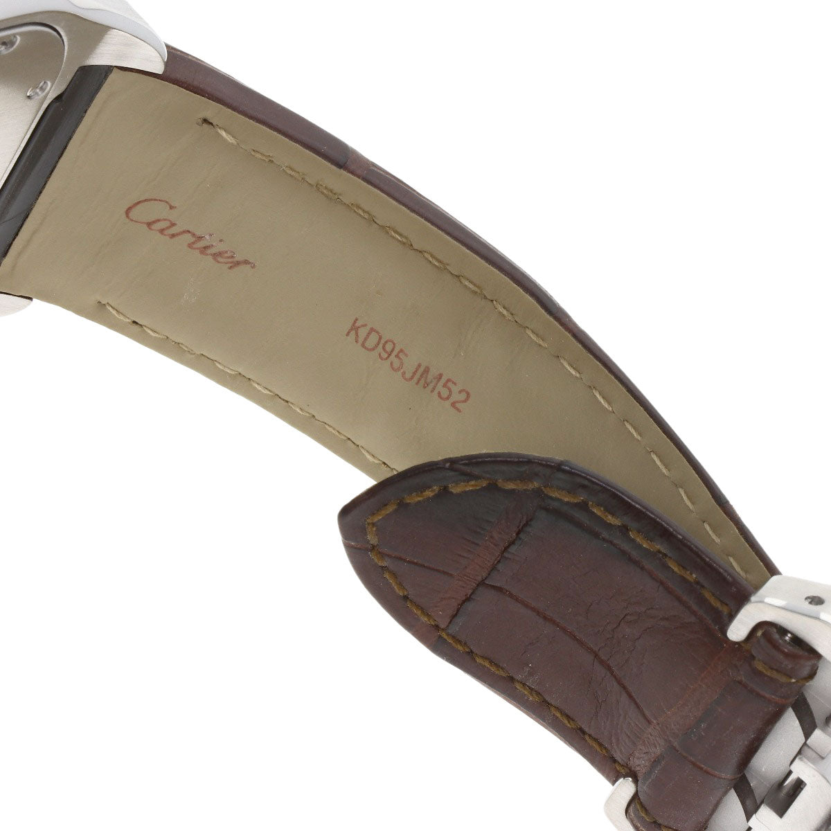 CARTIER カルティエ W20072X7 サントス100 LM 腕時計 SS メンズ 中古
