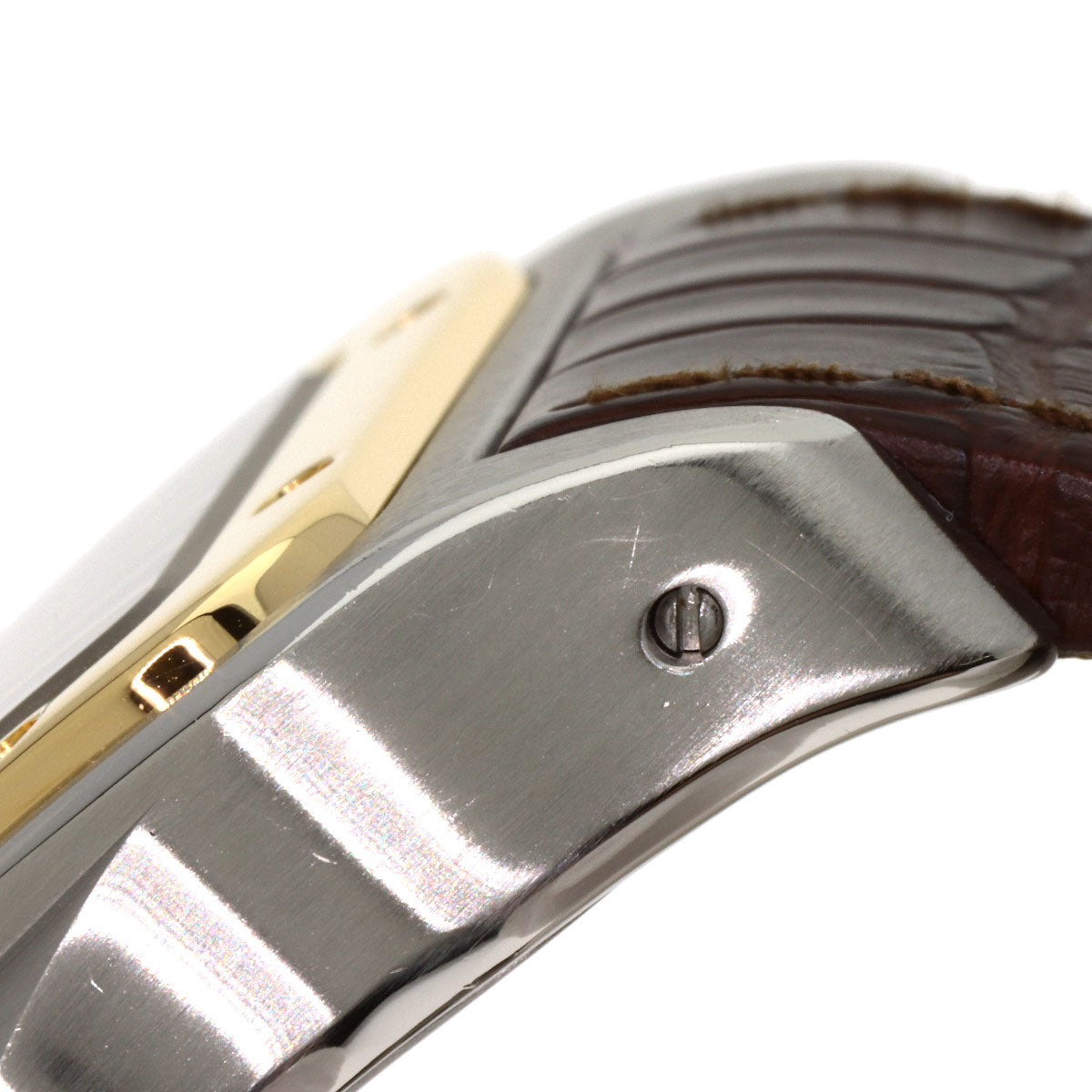 CARTIER カルティエ W20072X7 サントス100 LM 腕時計 SS メンズ 中古