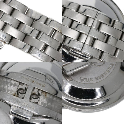 GUCCI グッチ 5500XL ラウンドフェイス 腕時計 SS メンズ 中古