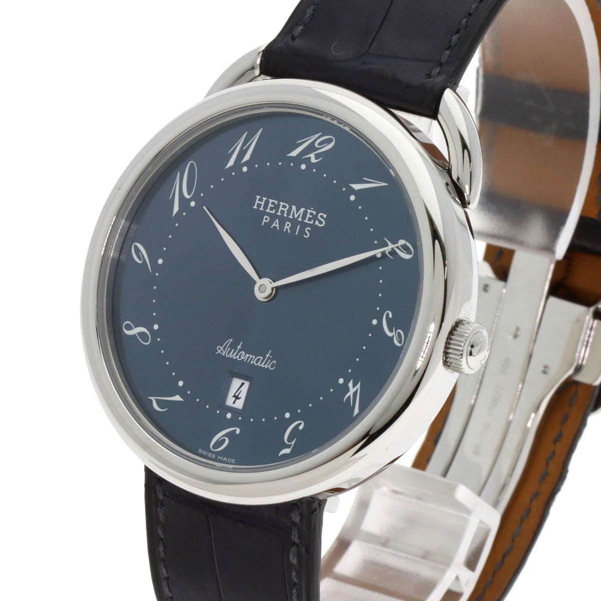 HERMES エルメス AR4.810 アルソー 腕時計 SS メンズ 中古