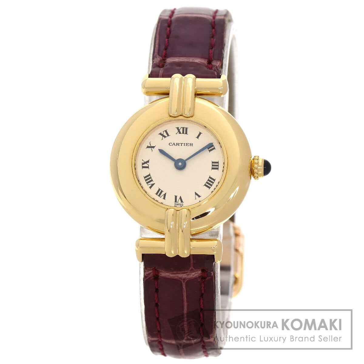 CARTIER カルティエ W15051A8 マスト コリゼ 腕時計 K18YG レディース 中古