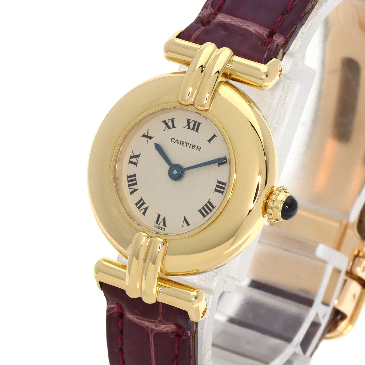 CARTIER カルティエ W15051A8 マスト コリゼ 腕時計 K18YG レディース 中古