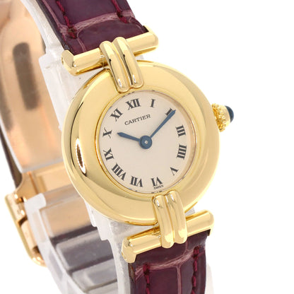 CARTIER カルティエ W15051A8 マスト コリゼ 腕時計 K18YG レディース 中古