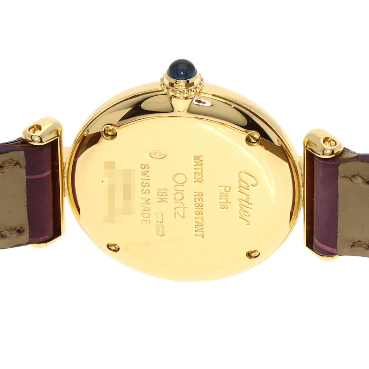 CARTIER カルティエ W15051A8 マスト コリゼ 腕時計 K18YG レディース 中古