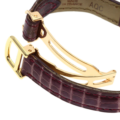 CARTIER カルティエ W15051A8 マスト コリゼ 腕時計 K18YG レディース 中古