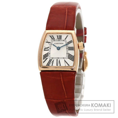 CARTIER カルティエ W6400356 ラドーニャ SM 腕時計 K18PG レディース 中古