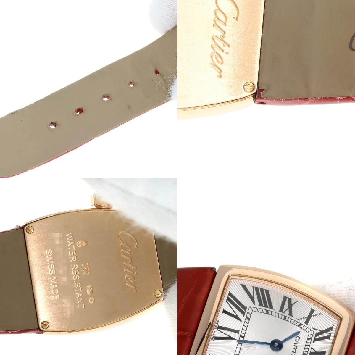 CARTIER カルティエ W6400356 ラドーニャ SM 腕時計 K18PG レディース 中古