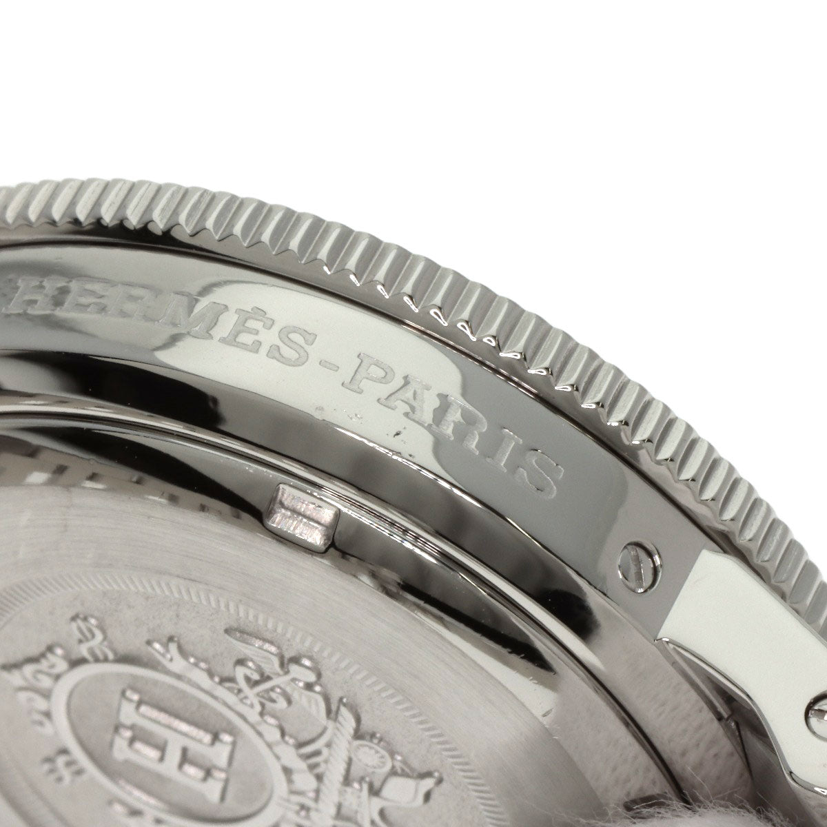 HERMES エルメス CL7.710 クリッパー ダイバー 腕時計 SS メンズ 中古