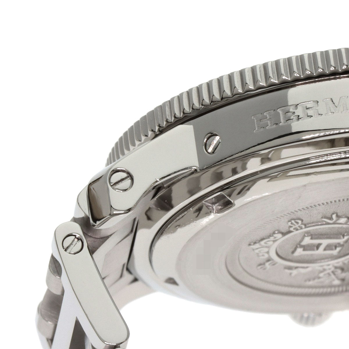 HERMES エルメス CL7.710 クリッパー ダイバー 腕時計 SS メンズ 中古