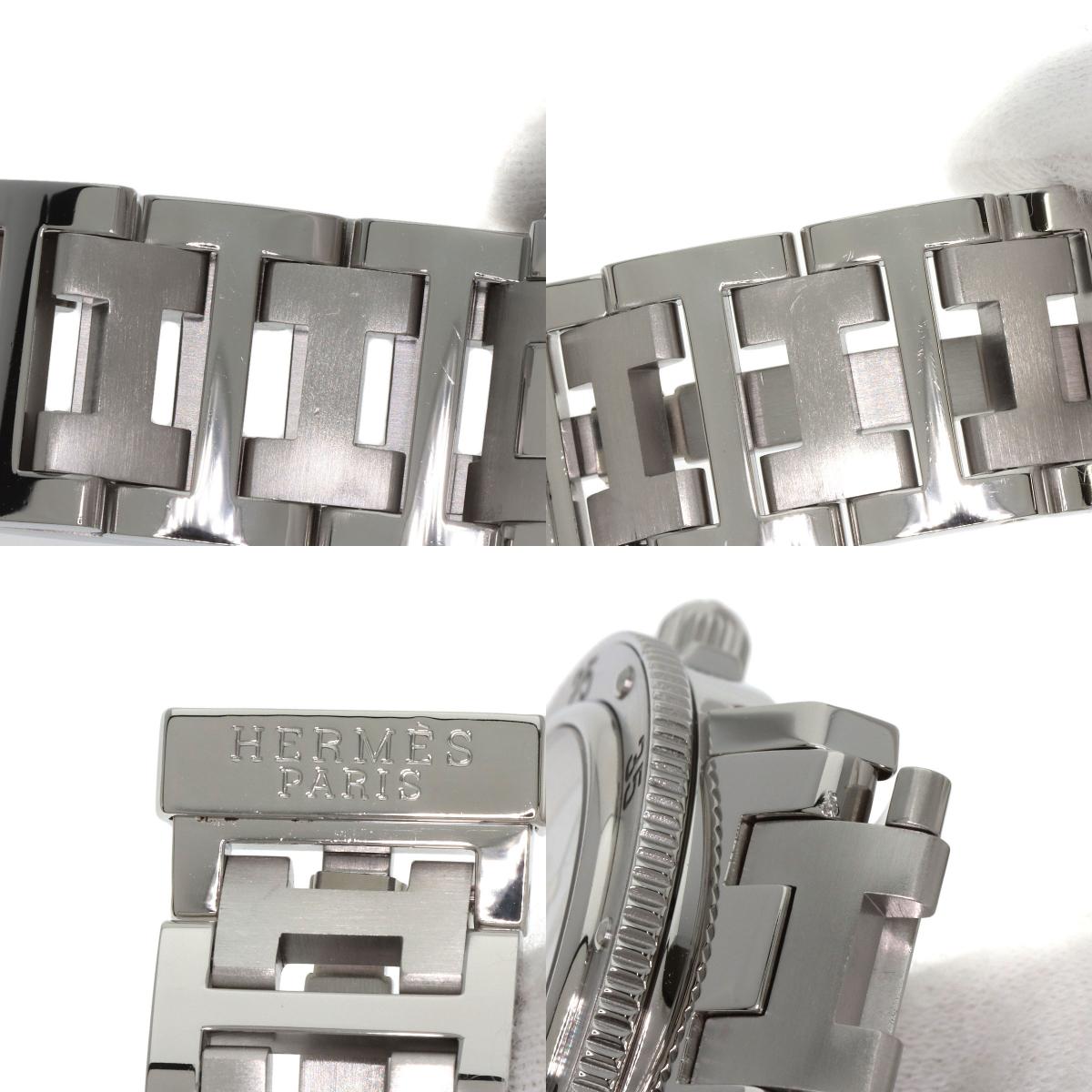 HERMES エルメス CL7.710 クリッパー ダイバー 腕時計 SS メンズ 中古