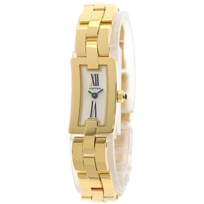 CARTIER カルティエ W700013J バレリーナ 腕時計 K18YG レディース 中古