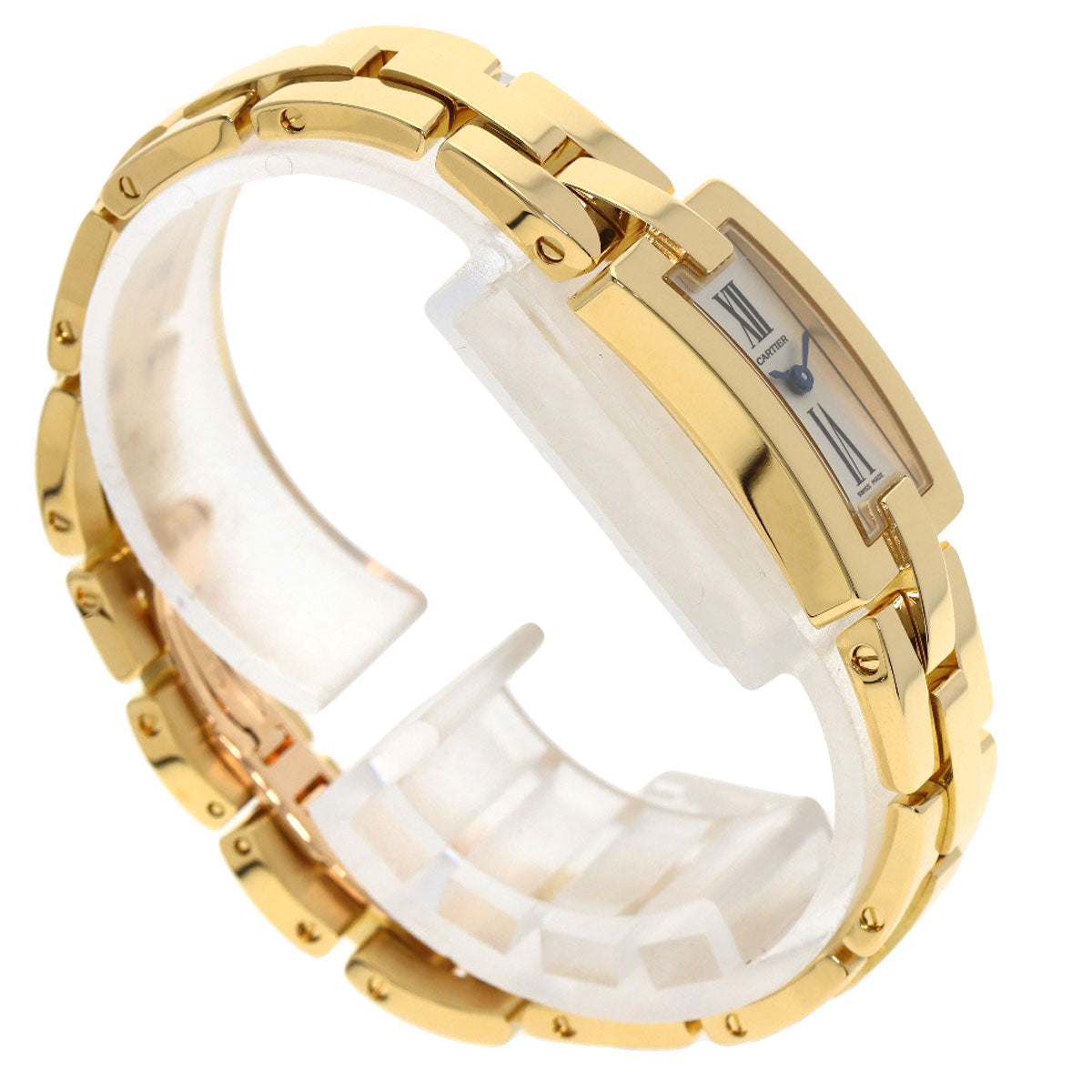 CARTIER カルティエ W700013J バレリーナ 腕時計 K18YG レディース 中古