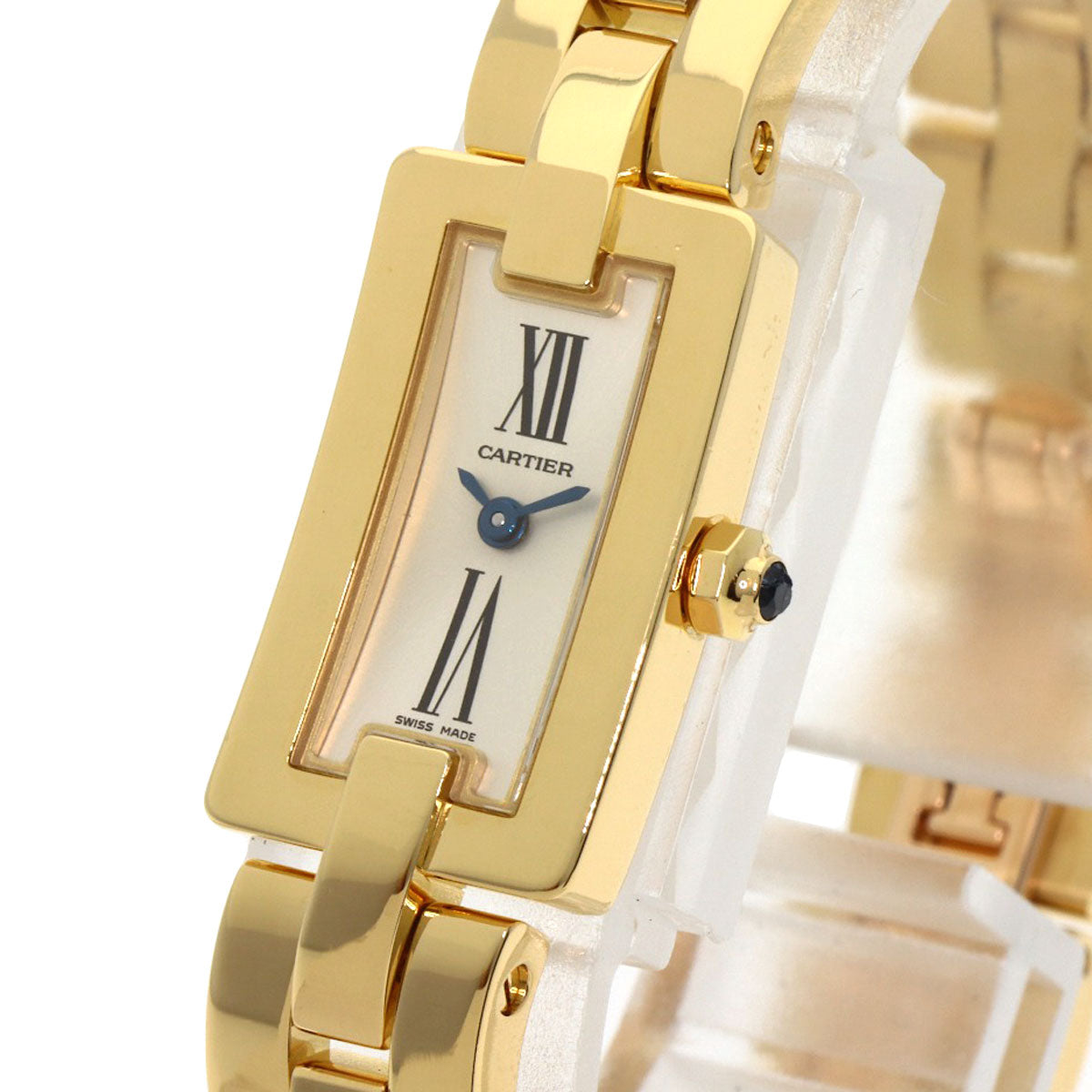CARTIER カルティエ W700013J バレリーナ 腕時計 K18YG レディース 中古