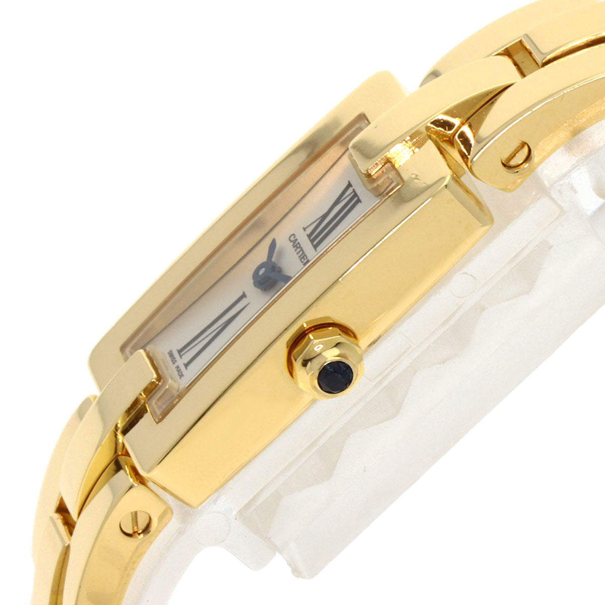 CARTIER カルティエ W700013J バレリーナ 腕時計 K18YG レディース 中古