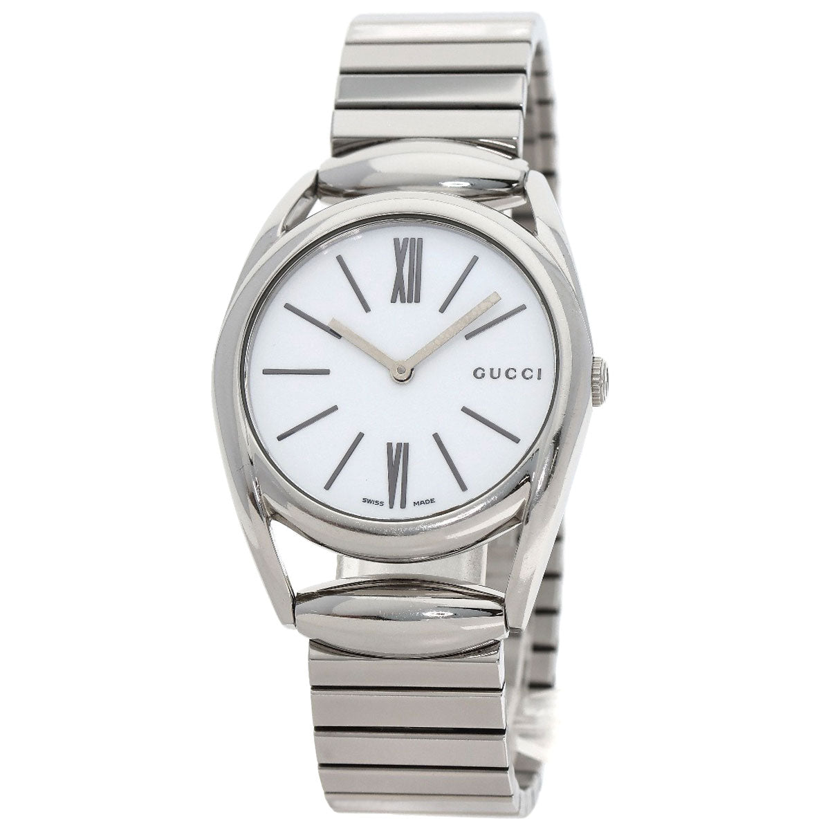 GUCCI グッチ 140.4 ホースビット 腕時計 SS メンズ 中古