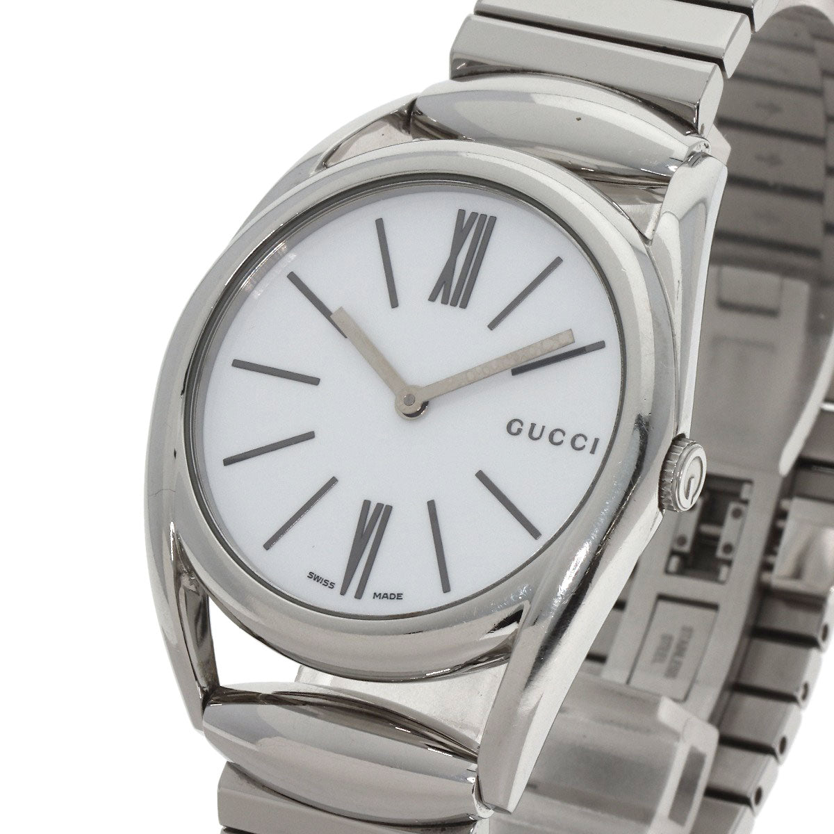 GUCCI グッチ 140.4 ホースビット 腕時計 SS メンズ 中古