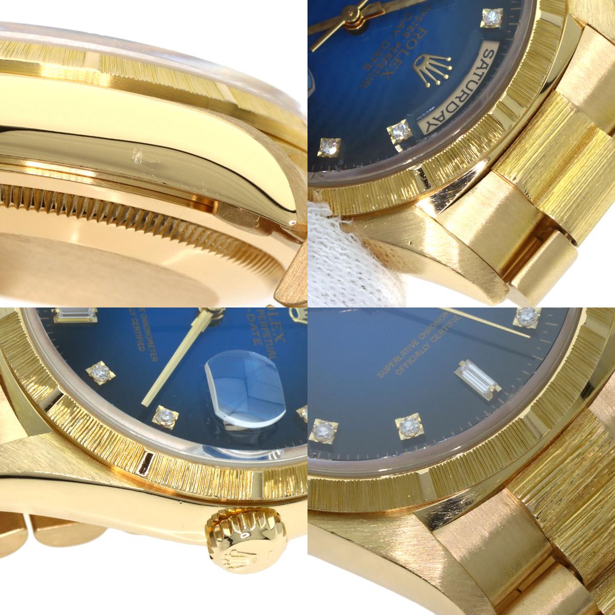 ロレックス 18248A デイデイト バーグ ブルーグラデーション 腕時計 中古 商品画像16