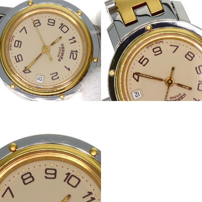 HERMES エルメス クリッパー 腕時計 SS レディース 中古