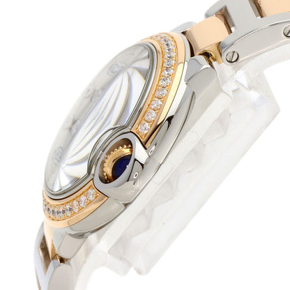 CARTIER カルティエ W3BB0009 バロンブルー 28mm 腕時計 SS レディース 中古