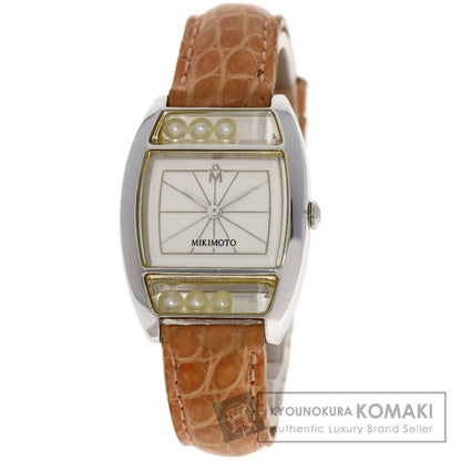 MIKIMOTO ミキモト パールウォッチ 腕時計 SS レディース 中古
