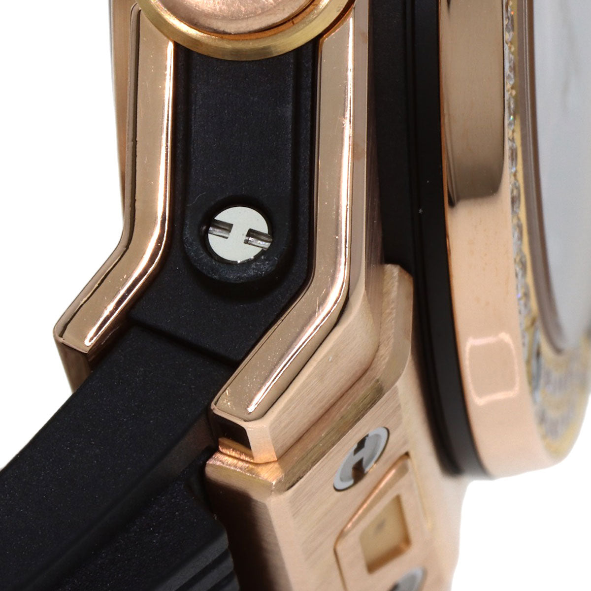 HUBLOT ウブロ 411.OX.1180.RX ビッグバン ウニコ キングゴールド ダイヤモンド 腕時計 K18PG メンズ 中古