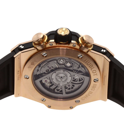 HUBLOT ウブロ 411.OX.1180.RX ビッグバン ウニコ キングゴールド ダイヤモンド 腕時計 K18PG メンズ 中古