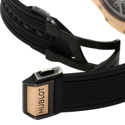 HUBLOT ウブロ 411.OX.1180.RX ビッグバン ウニコ キングゴールド ダイヤモンド 腕時計 K18PG メンズ 中古