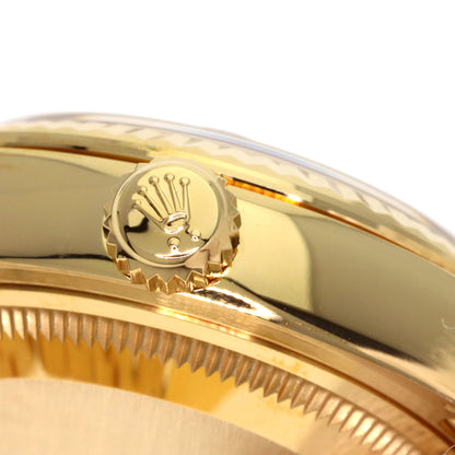 ROLEX ロレックス 279178G デイトジャスト ライラックタペストリー ダイヤモンドインデックス 腕時計 K18YG レディース 中古