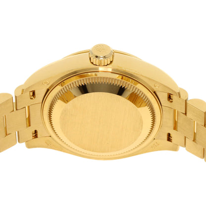 ROLEX ロレックス 279178G デイトジャスト ライラックタペストリー ダイヤモンドインデックス 腕時計 K18YG レディース 中古