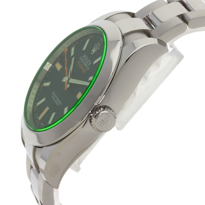 ROLEX ロレックス 116400GV ミルガウス 腕時計 SS メンズ 中古