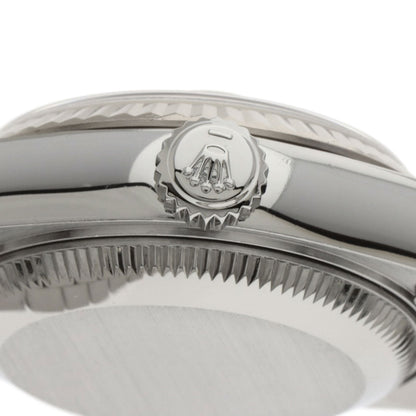 ROLEX ロレックス 79174G デイトジャスト 10P ダイヤモンド 腕時計 SS レディース 中古
