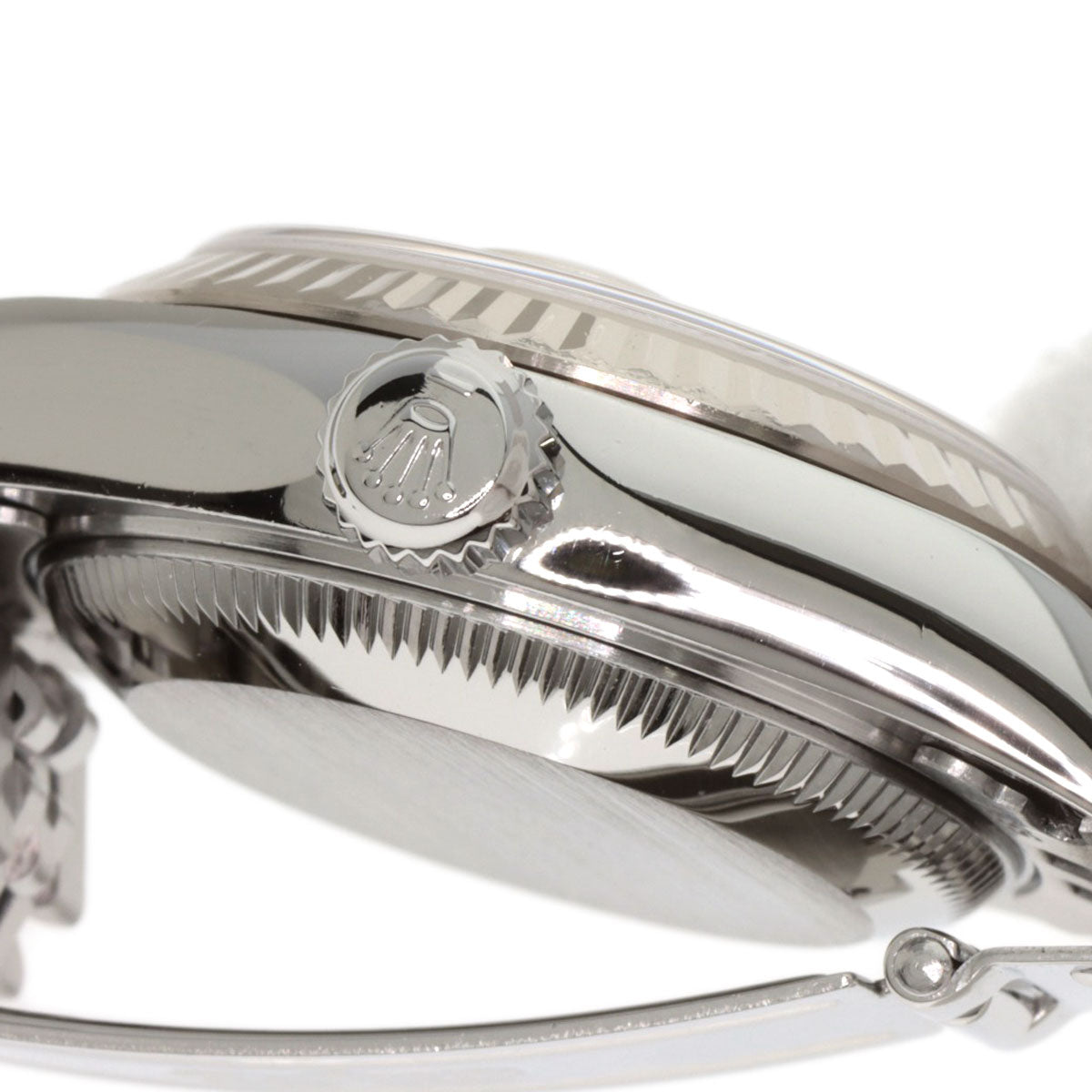 ROLEX ロレックス 79174G デイトジャスト 10P ダイヤモンド 腕時計 SS レディース 中古