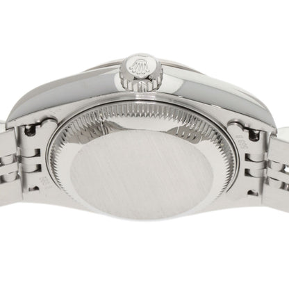 ROLEX ロレックス 79174G デイトジャスト 10P ダイヤモンド 腕時計 SS レディース 中古